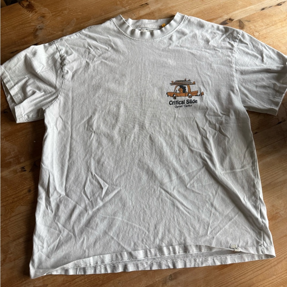 White Men's surfer T-Shirt